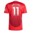 Maglia ufficiale Manchester United Hojlund 11 Casa 2024-25 per Bambino